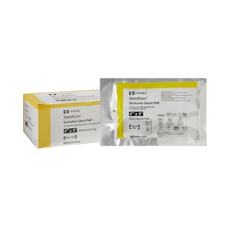Xeroform Occlusive Dressing, 4 Inch x 3 Yard - Case of 36 - Image 1