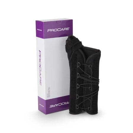 ProCare Quick-Fit W.T.O. Wrist Brace with Thumb Spica, Right Hand, Extra Large - Image 1