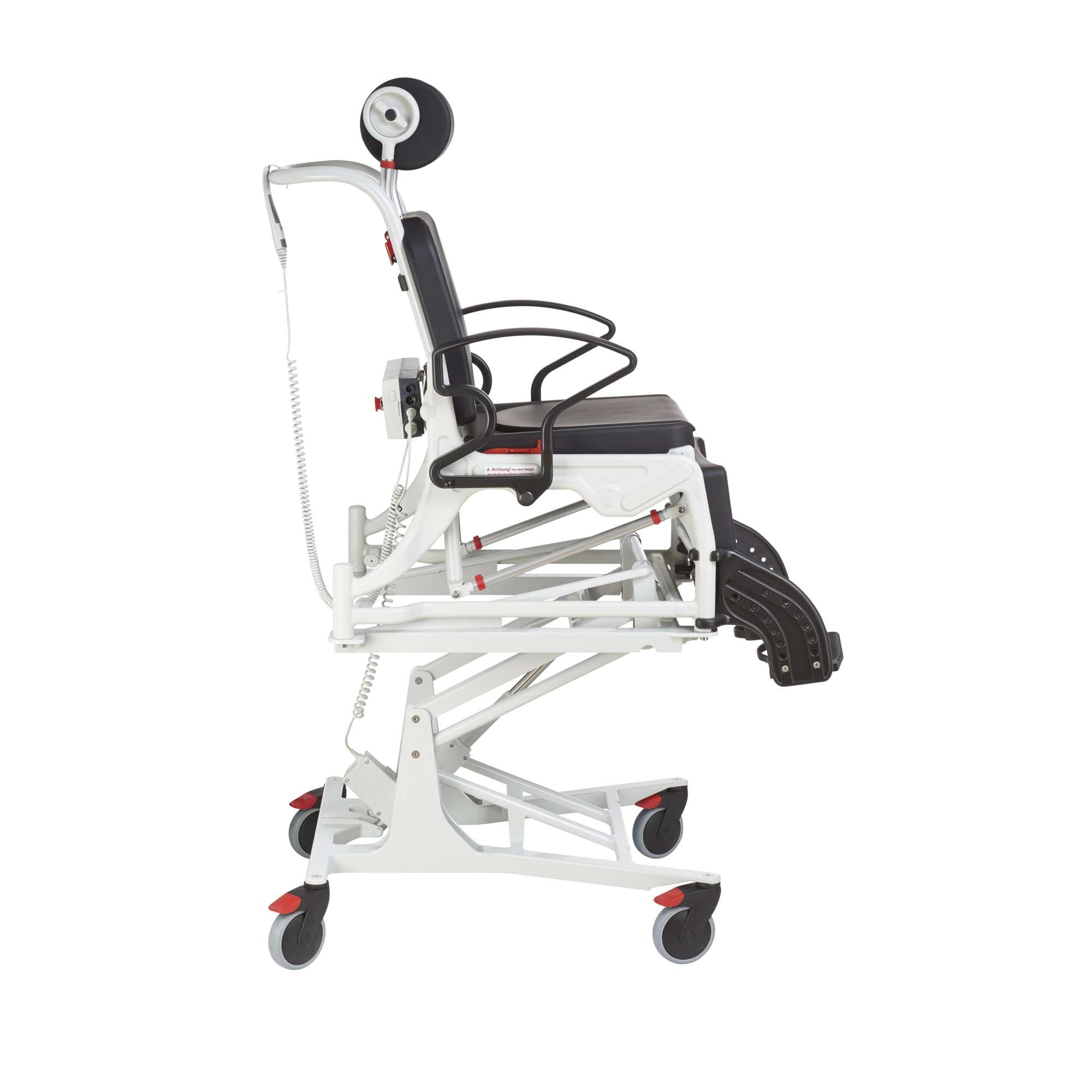 Rebotec Phoenix Height Adjustable Shower Commode Chair - Image 6