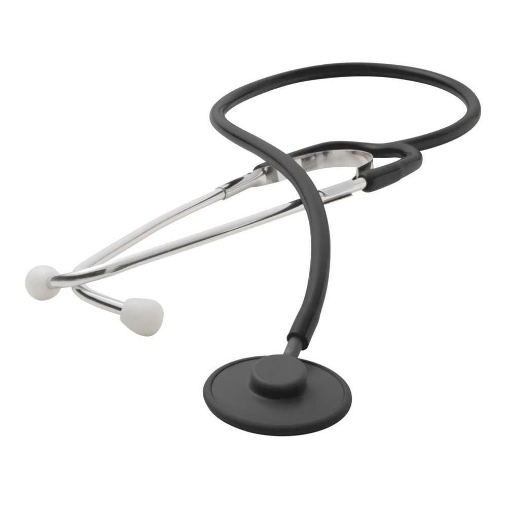 ADC Proscope 664, Disposable Stethoscope, Black - Case of 50 - Image 1