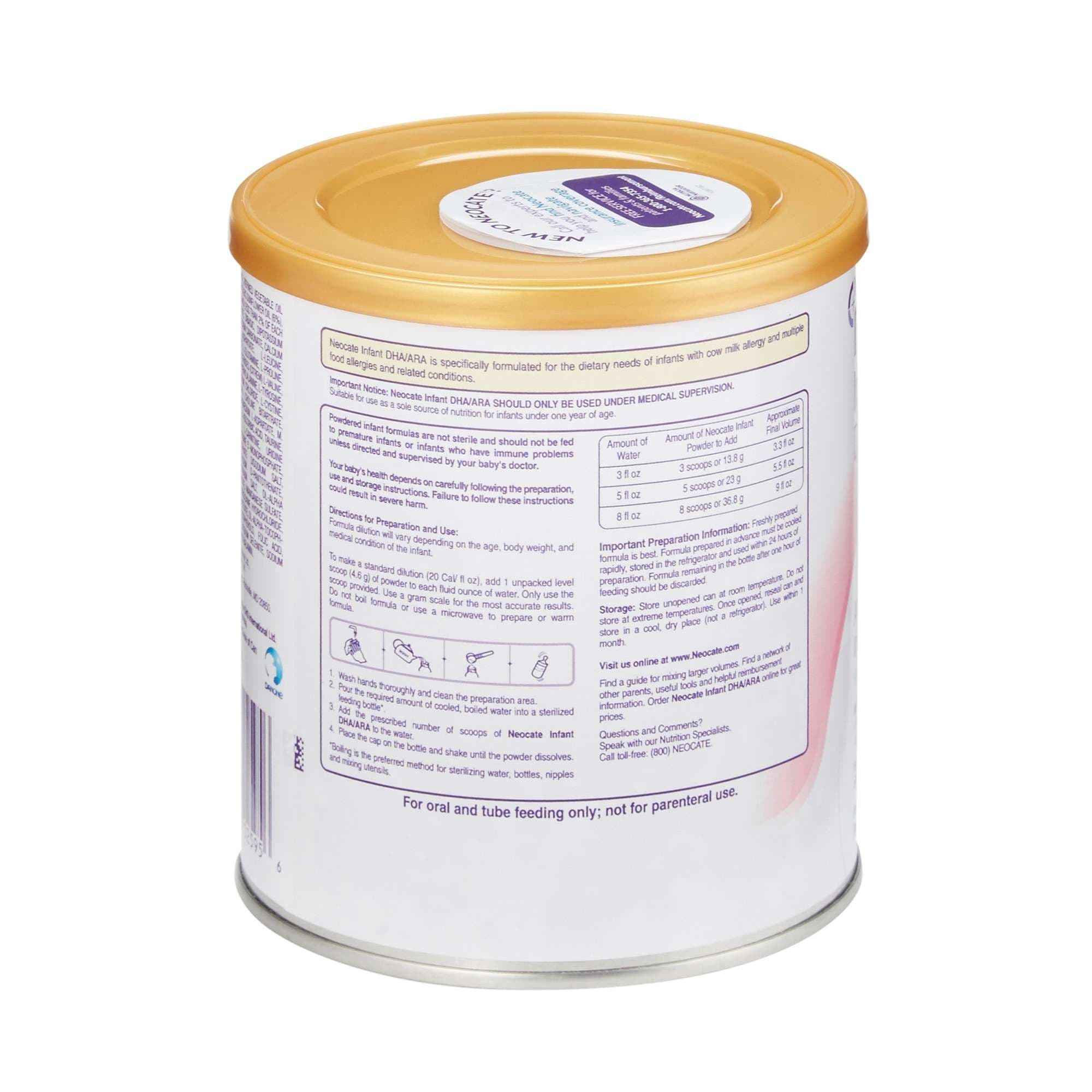 Neocate DHA and ARA Amino Acid Based Infant Formula with Iron - Image 2