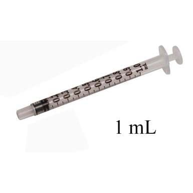 Monoject Oral Medication Syringe, 1 ml - Box of 100 - Image 1