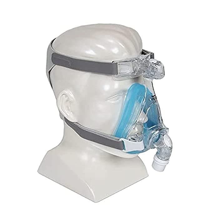 Amara Full Face CPAP Mask with Reduced Size Headgear and Frame, Medium - Image 1