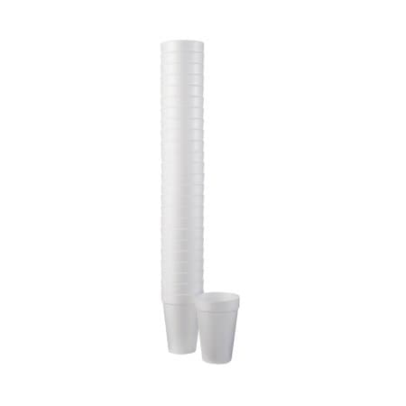 Dart Drinking Cup White Without Graduations Without Handle Hot and Cold, 16 oz. - Sleeve of 25 - Image 1