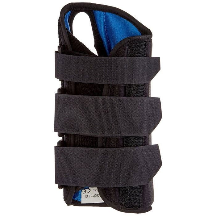 Rolyan Fit Black Wrist Brace, 8 Inch, Extra Large, Left Hand - Image 1