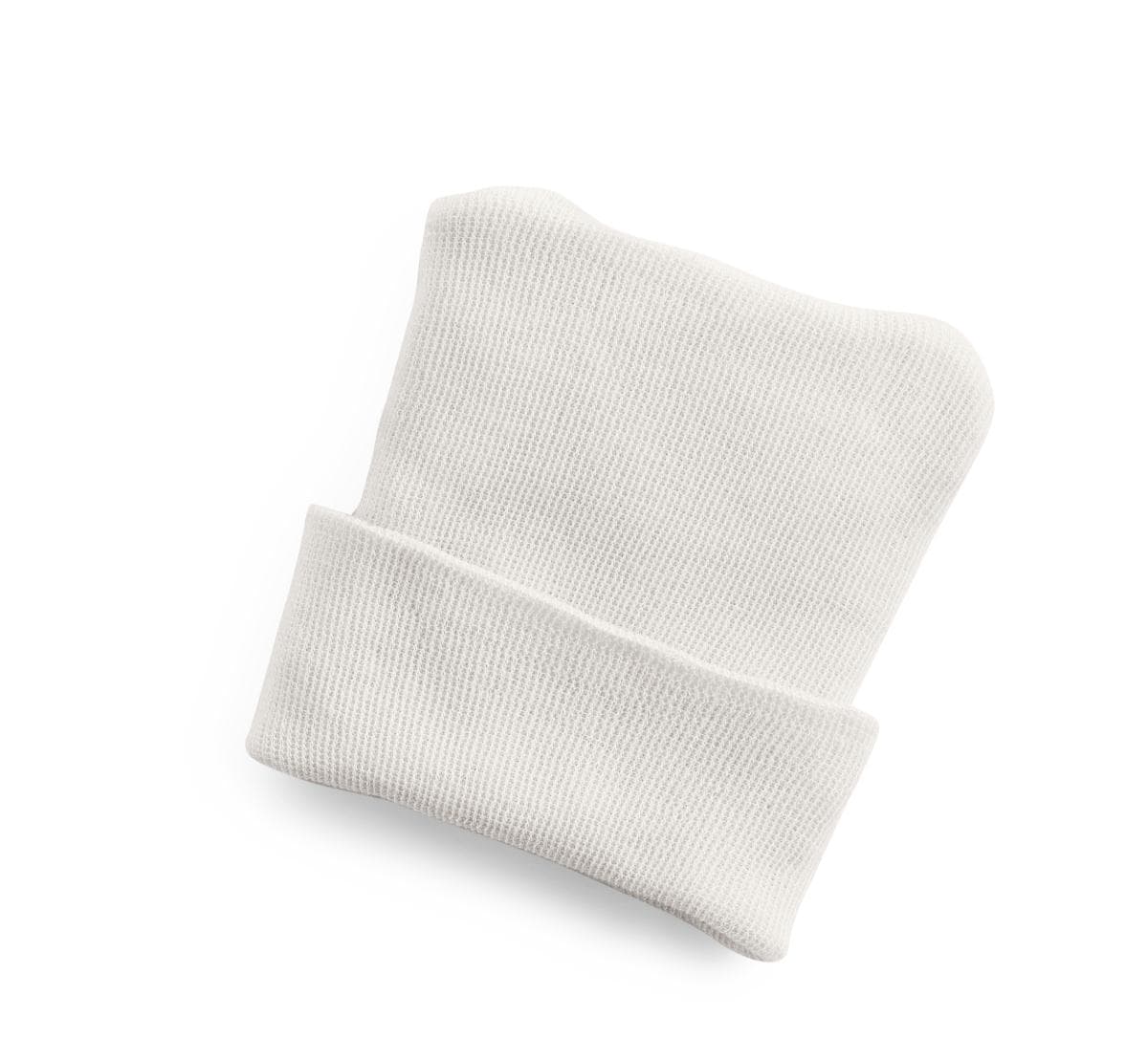 Medline Infant Head Warmer, Baby Boggin Style, White - 1 Dozen - Image 1