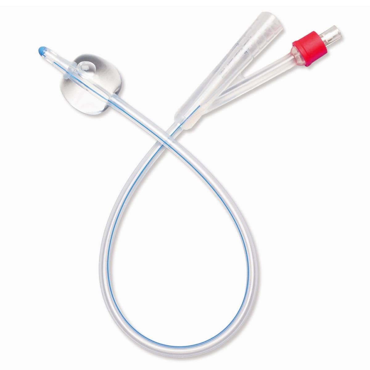 Medline 2-Way Select Silicone Foley Catheter, 10mL, 18 Fr - Case of 10 - Image 1