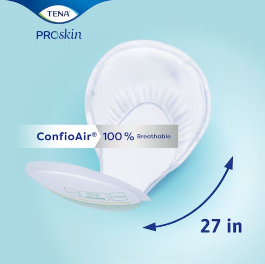 TENA Proskin Night Super Absorbency Pads - Image 3