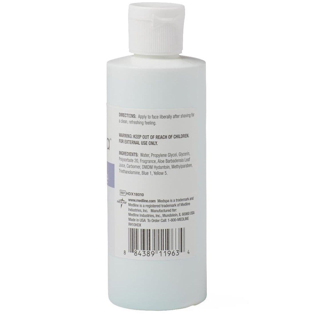 Medline Medspa Alcohol-free Aftershave Lotion, 4 oz - Image 2