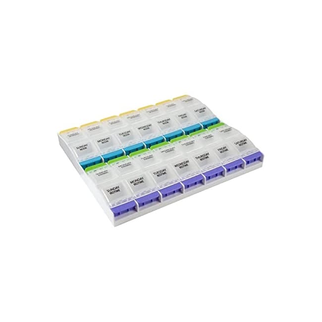 Apothecary Push Button Medtime Planner - Image 1