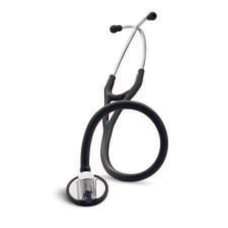 3M Littmann Master Cardiology Stethoscope, Stainless Steel Chestpiece, Black - Image 1