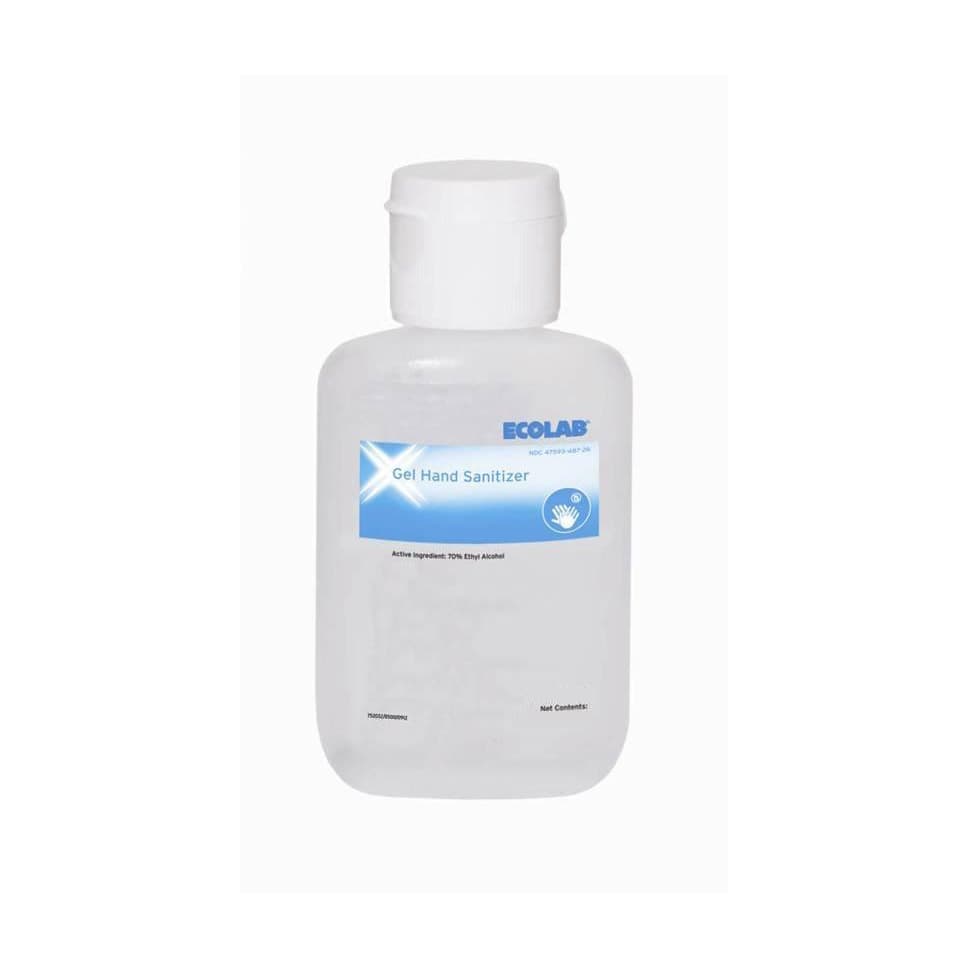 Ecolab Gel Hand Sanitizer, 4 oz - Image 1