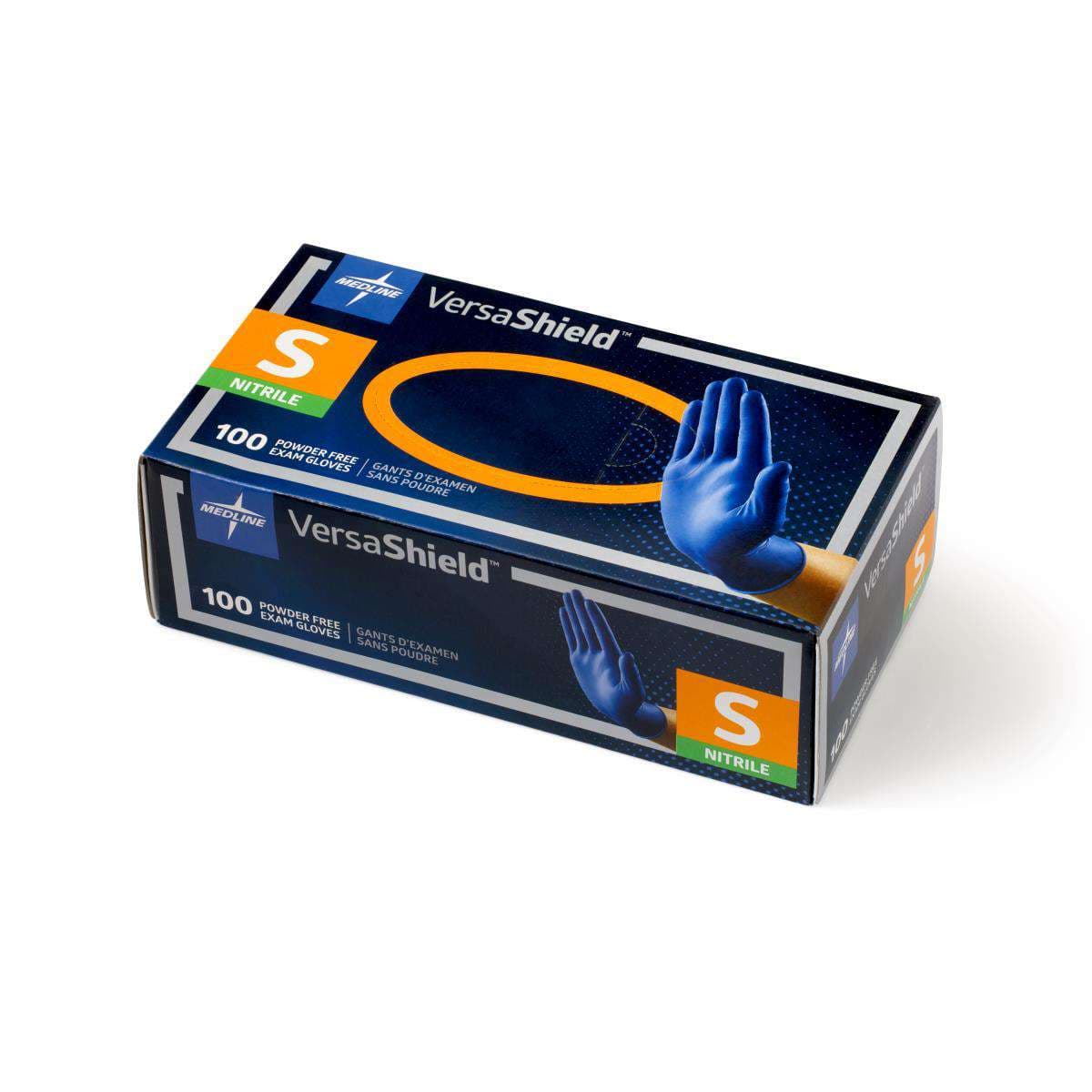 Versashield Powder-free Nitrile Exam Gloves, Small - Case of 1000 - Image 1
