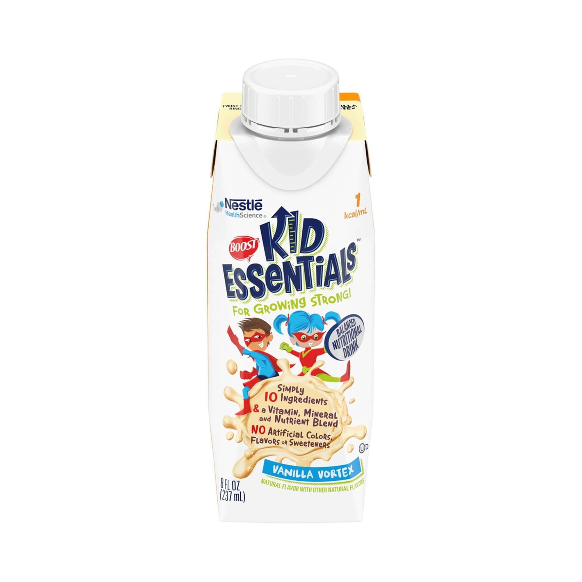 Boost Kid Essentials 1.0 Balanced Nutritional Drink, Vanilla Vortex, 8 oz - Each - Image 1