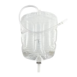 Conveen Security + Contoured Leg Bag, Sterile, 18", 600 ml - Each - Image 1