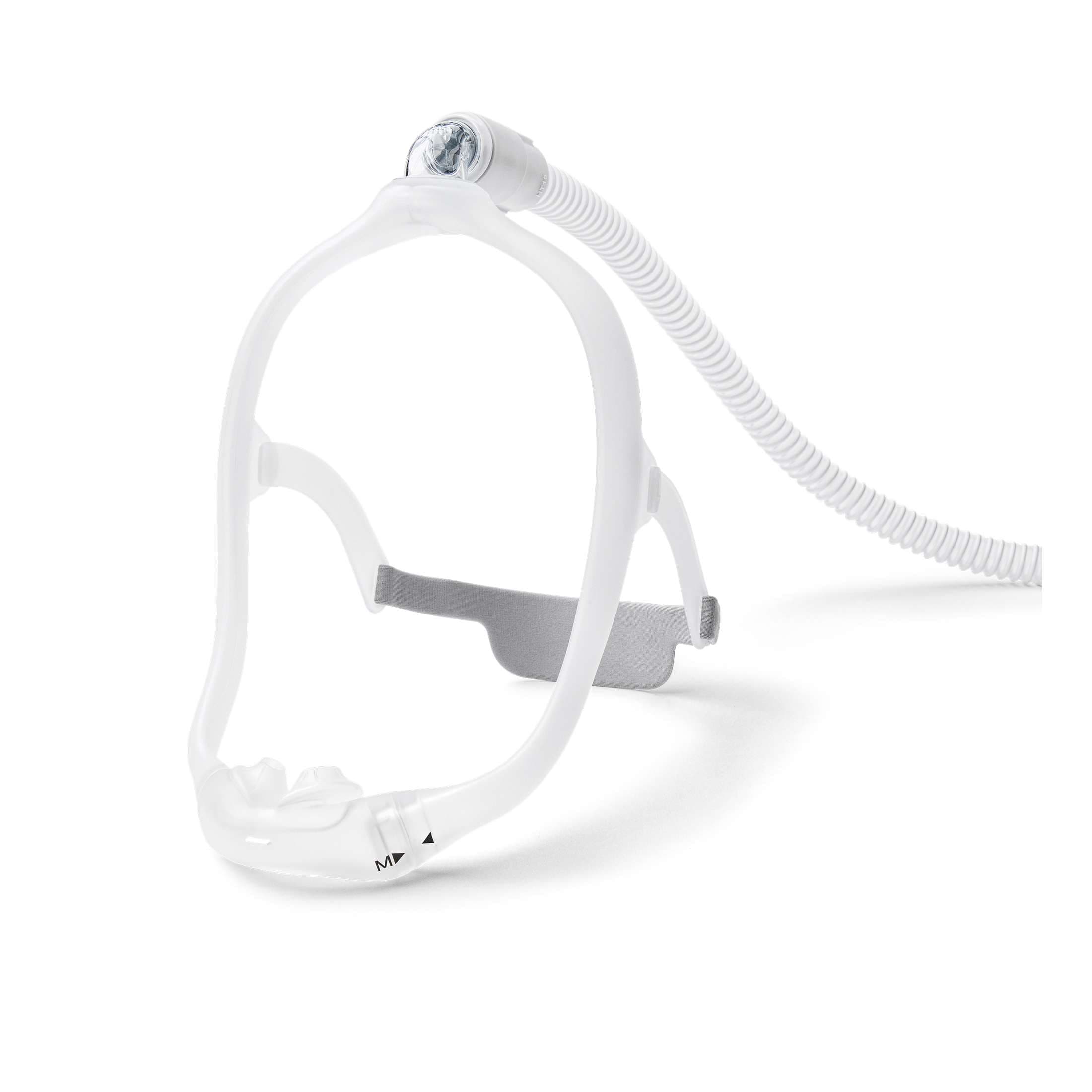 Respironics DreamWear Silicone Pillow, Small Cushion with Small Frame and Headgear - Each - Image 1