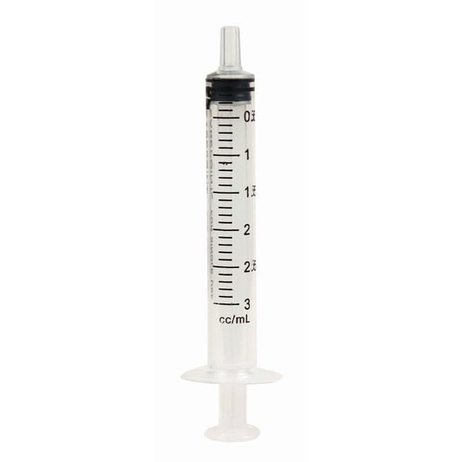 CarePoint General Purpose Syringe, 1 mL - Box of 100 - Image 1