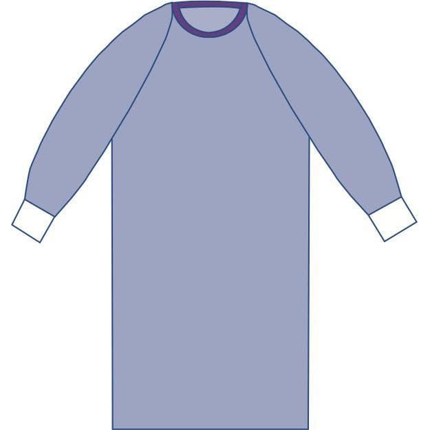 Medline Aurora Nonreinforced Gown with Raglan Sleeves - Image 2