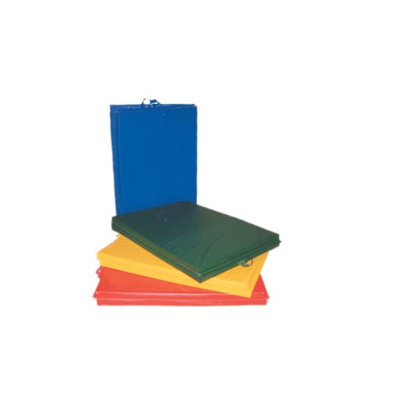 CanDo Mat with Handle, Center Fold, 4 x 8 Ft, 1.37" PE Foam - Image 1