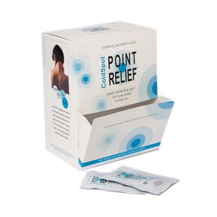 Point Relief ColdSpot Lotion, Gel Packet, 5 gram - Box of 100 - Image 1