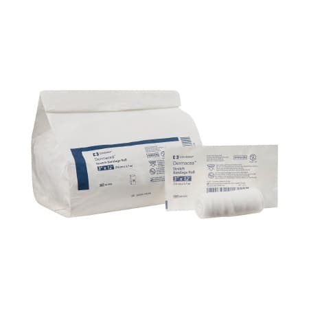 Dermacea Stretch Bandage Roll, 3 x 75 Inch, Sterile - Bag of 12 - Image 1