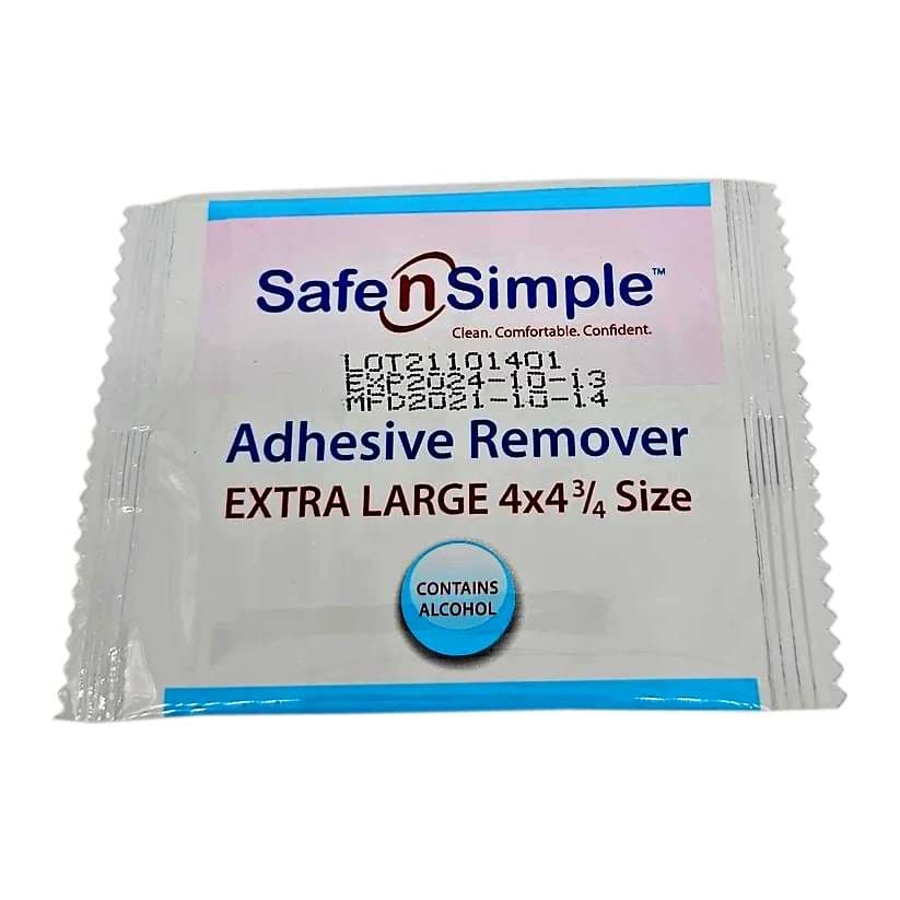 Safe N Simple Extra Large Adhesive Remover Wipe - Image 3