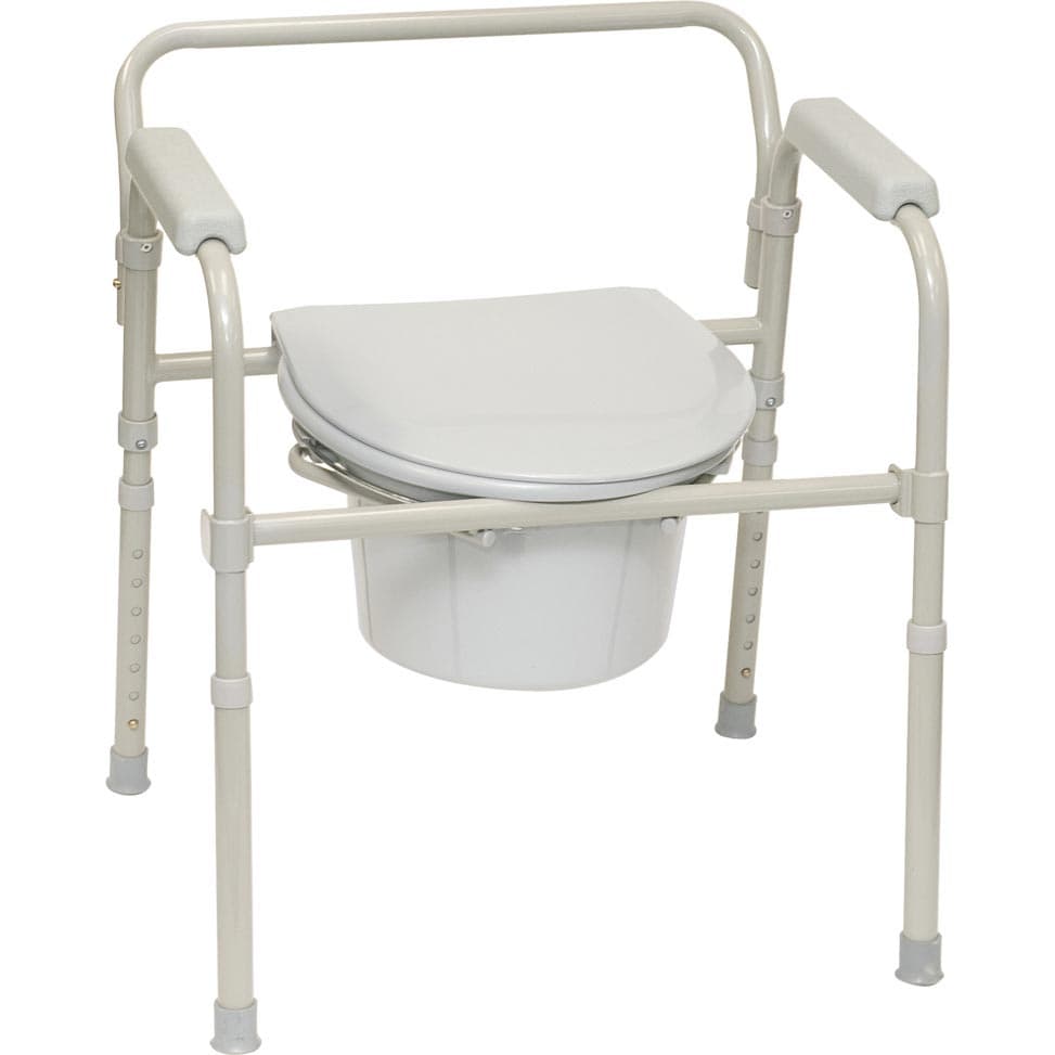 ProBasics Folding Commode with Full Seat - Case of 4 - Image 1
