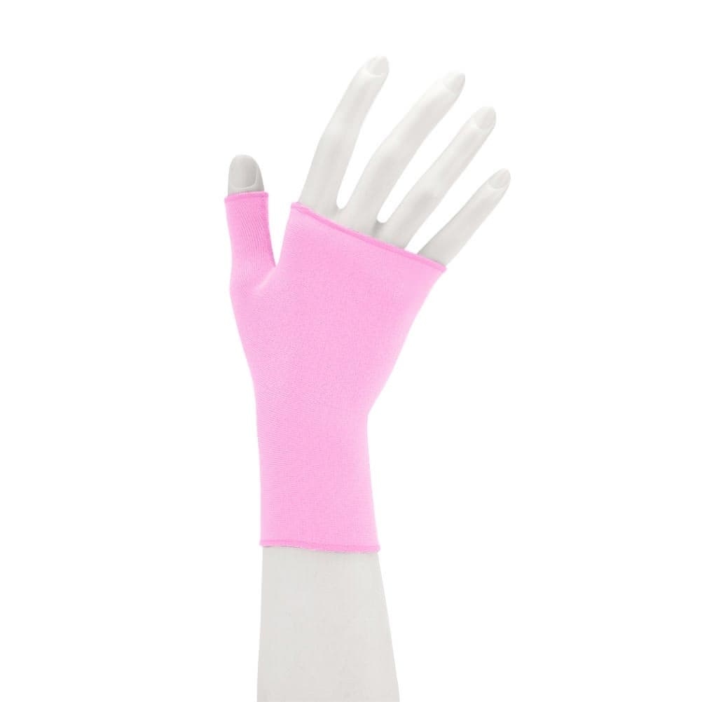 Juzo Soft Seamless Compression Gauntlet, Medium, Pink, 20-30mmHg, Right Hand - Image 1