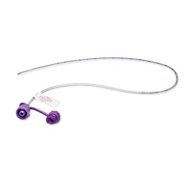 Kangaroo Purple PVC Feeding Tube WIth ENFit, 5 Fr, 16 Inch - Each - Image 1