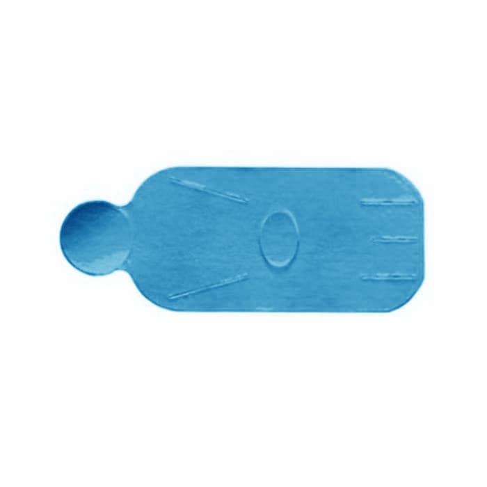 ChemoPlus IVA Security Seals For Baxter Viaflex Bags and Mini-Bag Plus Containers, Blue - Carton of 1000 - Image 1