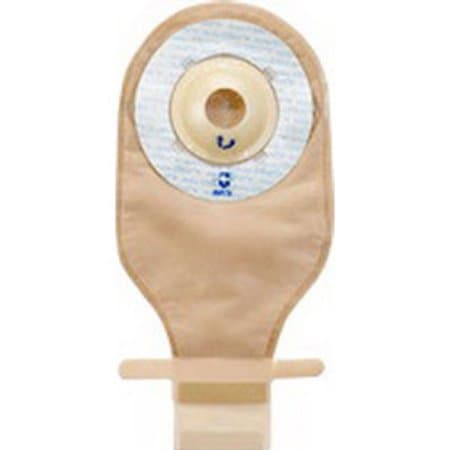 UltraLite 1-Piece Shallow Convex Drainable Pouch, 1-1/8 Inch, Aquatack Barrier - Box of 10 - Image 1