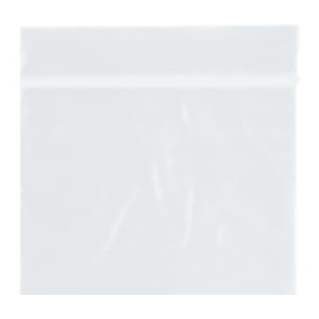RD Plastics Company Reclosable Bag 3 mil, Clear, Zipper Closure, 2 x 2 Inch - Case of 1000 - Image 1