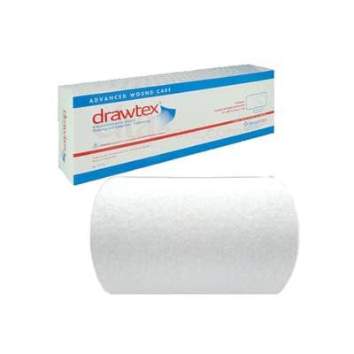 Drawtex Hydroconductive Dressing With Levafiber, 3/8 x 18 Inch - Each - Image 1