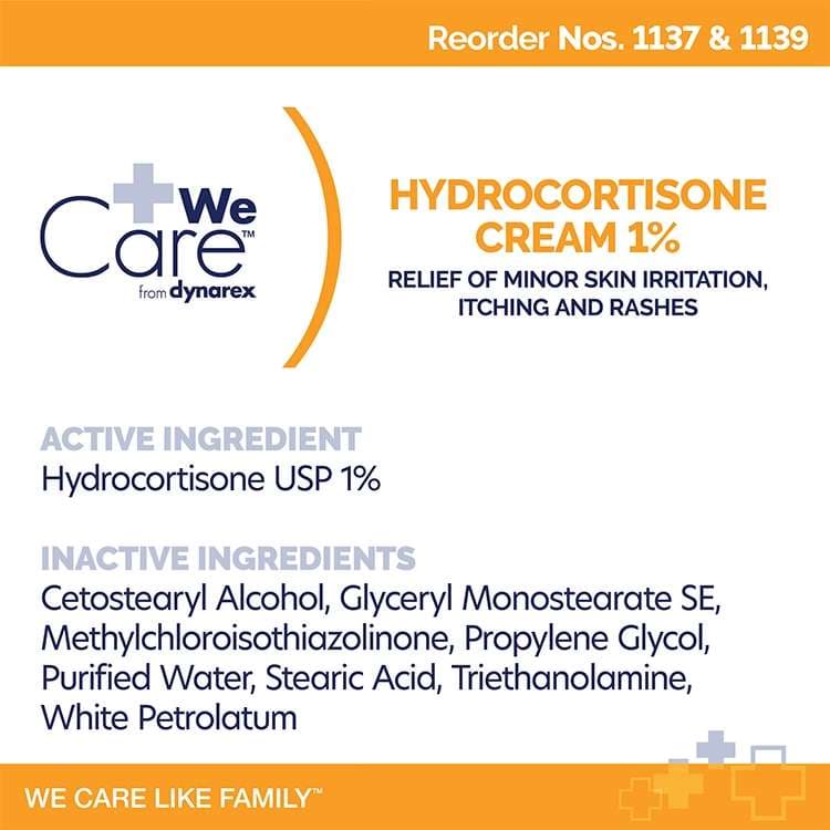 Dynarex Hydrocortisone Cream, 1 oz Tube - Image 5