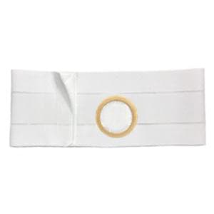 Nu-Hope Nu-Form 7" Ostomy Support Belt With Prolapse Flap, 3-1/8", White, Large - Each - Image 1