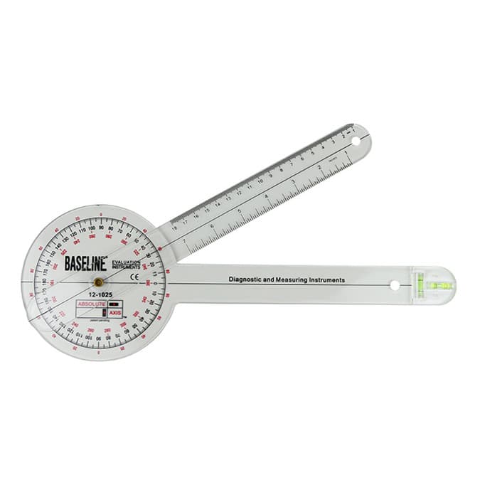 Baseline Absolute Plus Axis Plastic Goniometer, Standard - Image 1