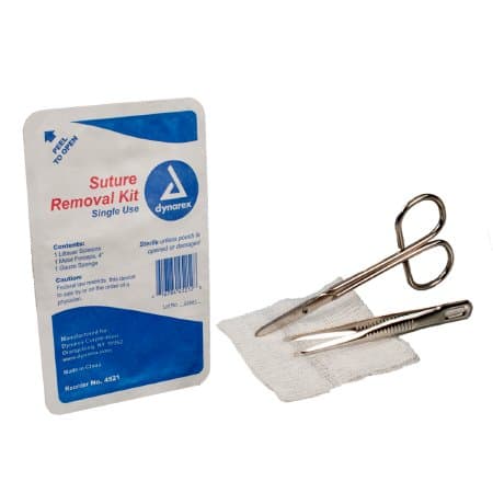 Dynarex Suture Removal Kit Sterile - Case of 50 - Image 1