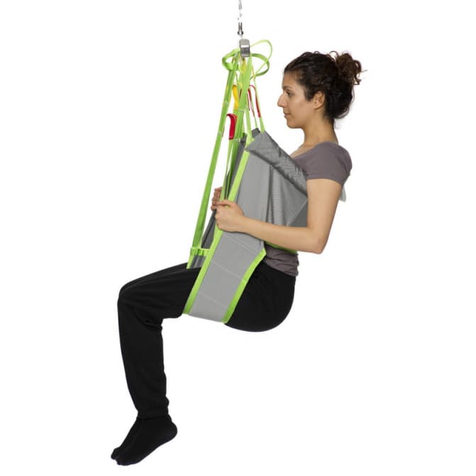 Human Care Toileting Low Back Sling, Polyester - Large - Image 1