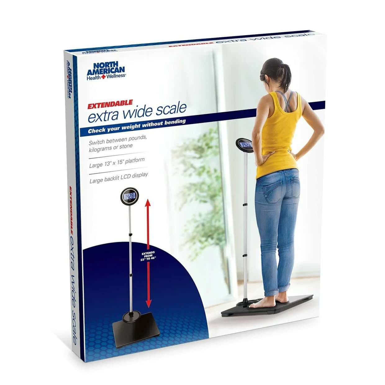 Jobar Extendable Large Display Weight Scale - Image 4