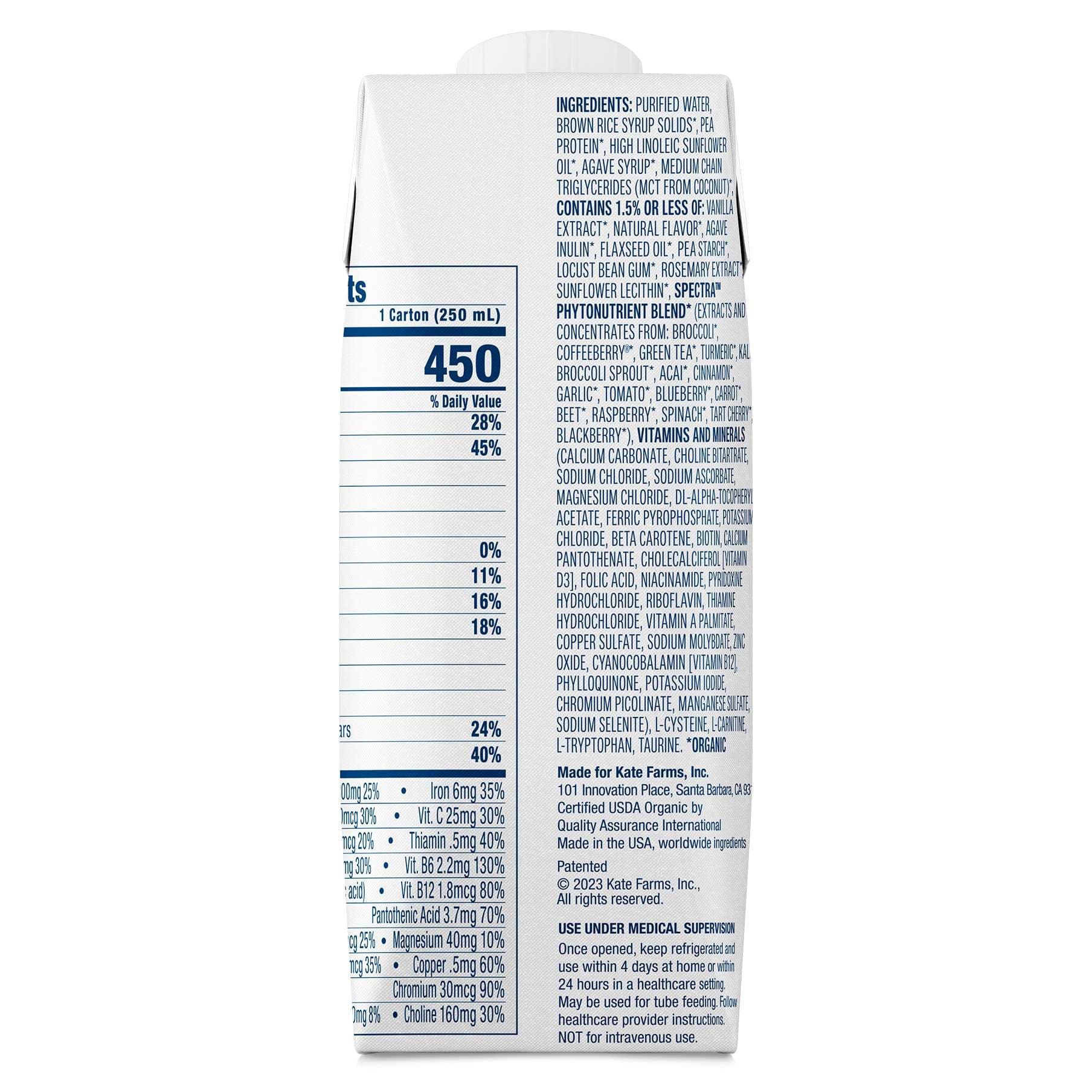 Kate Farms Renal Support 1.8 Oral Supplement - Image 2