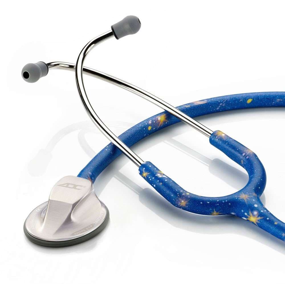 ADC Adscope Platinum Clinician Stethoscope, Starry Night - Image 1
