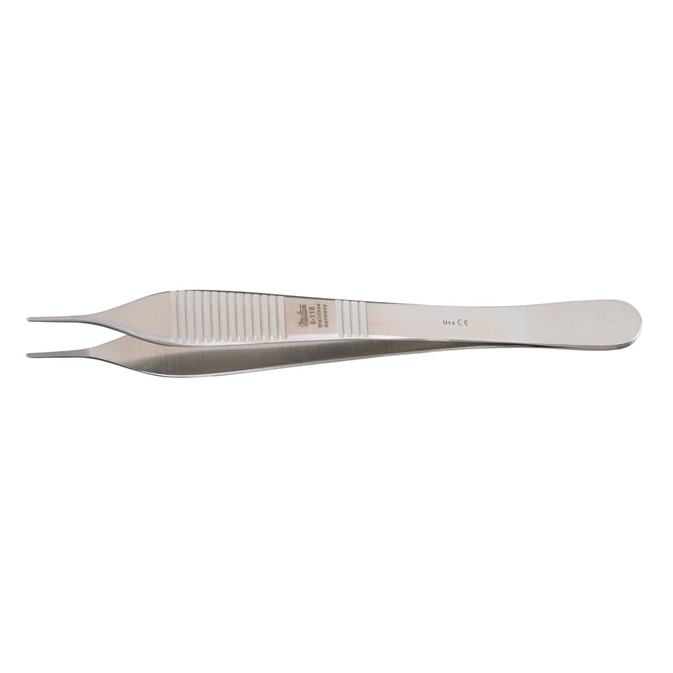Integra Miltex Dressing Forceps, 4.75 Inch - Image 1