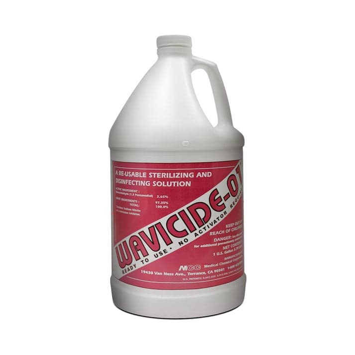 Wavicide-01 2.65% Glutaraldehyde High-Level Disinfectant, 1 Gallon - Image 1