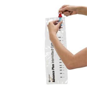 Advance Plus Closed System Intermittent Catheter, Coude Tip, 12 Fr, 16" - Box of 100 - Image 1