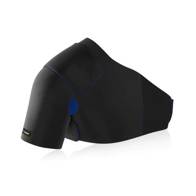 Actimove Shoulder Support Extra Pocket for Optional Hot and Cold Pack Medium Black - Image 1