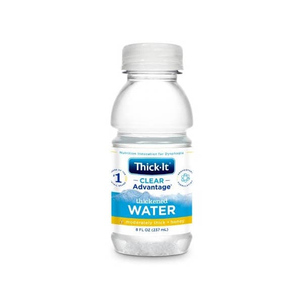 Thick-It Clear Advantage Thickened Water, Unflavored, 8 oz - Case of 24 - Image 1