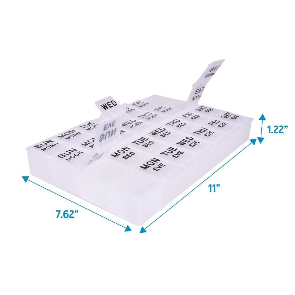 Apex Mediplanner Deluxe II 7-Day Pill Organizer - Image 7