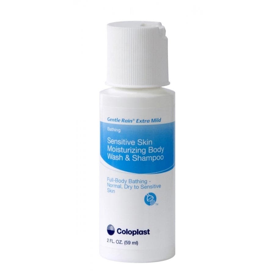 Coloplast Gentle Rain Extra Mild Body Wash & Shampoo, 2 oz - Image 1
