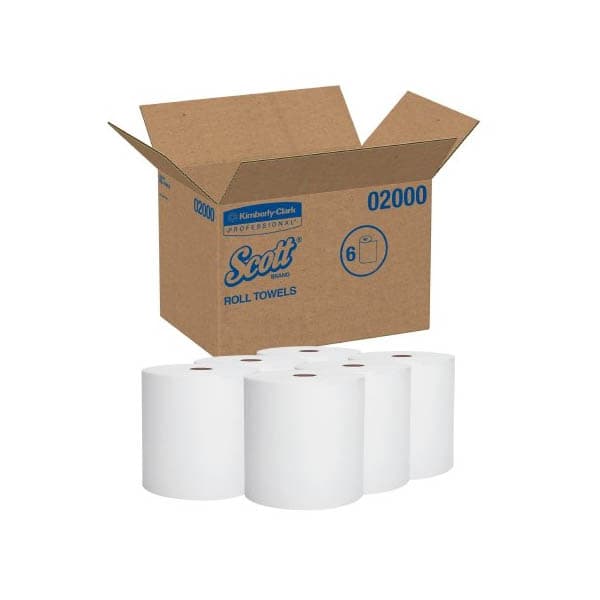 Scott 1-Ply Paper Towel Continuous Sheet, 8 Inch x 950 Foot - Case of 6 - Image 1
