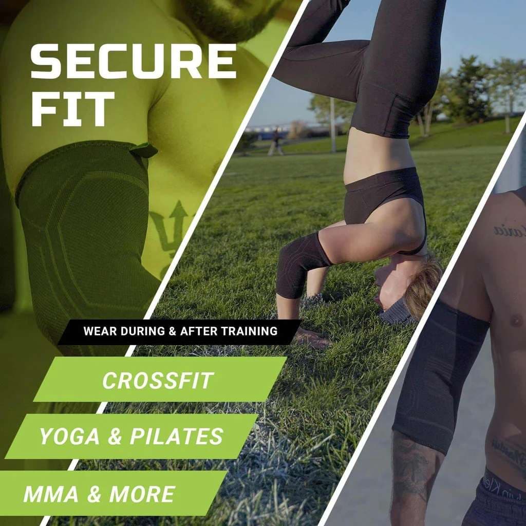 Green Drop Compression Elbow Support - Image 5